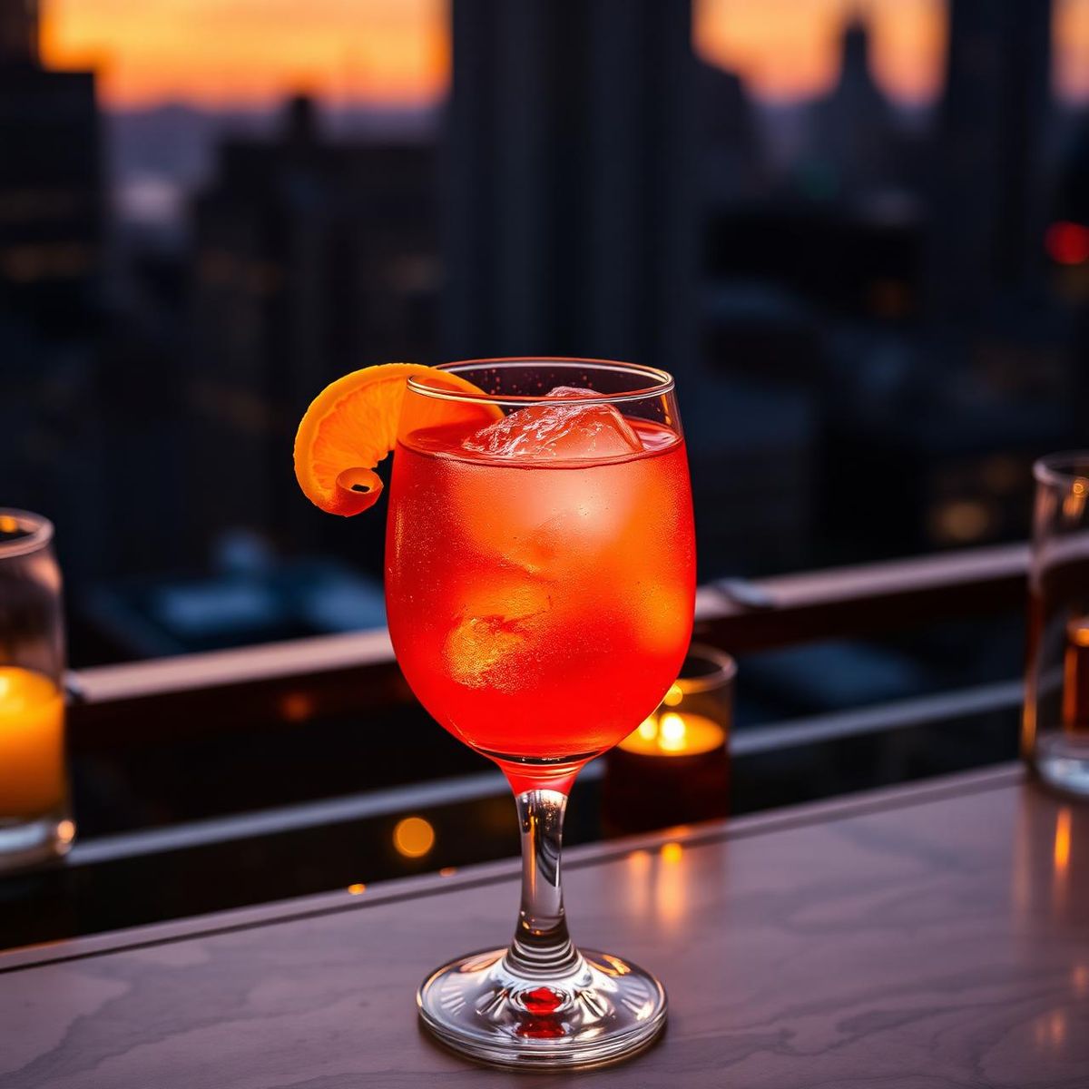 Skyline Spritz cocktail