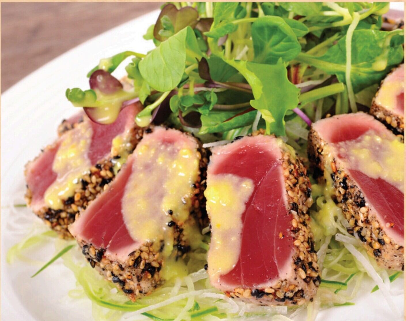 Seared tuna